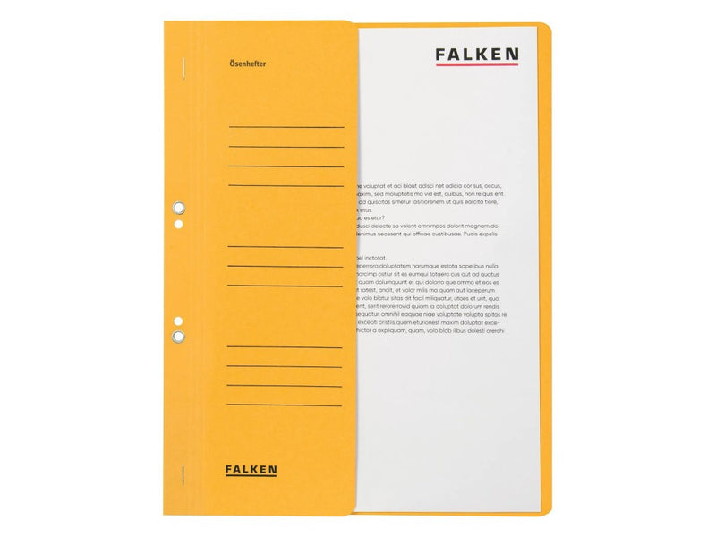 Dosar carton color cu capse 1/2, A4, 250 g/mp Falken