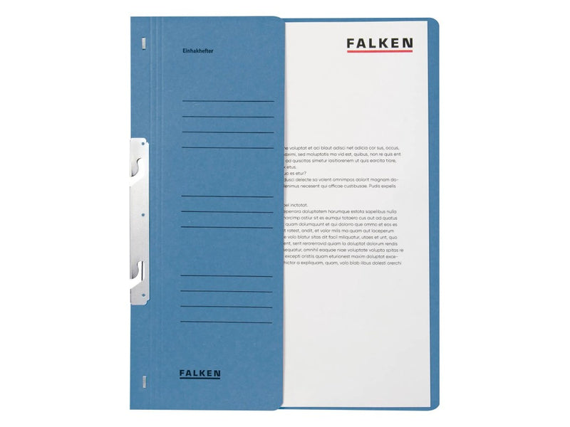 Dosar carton color încopciat 1/2, A4, 250 g/mp, Falken
