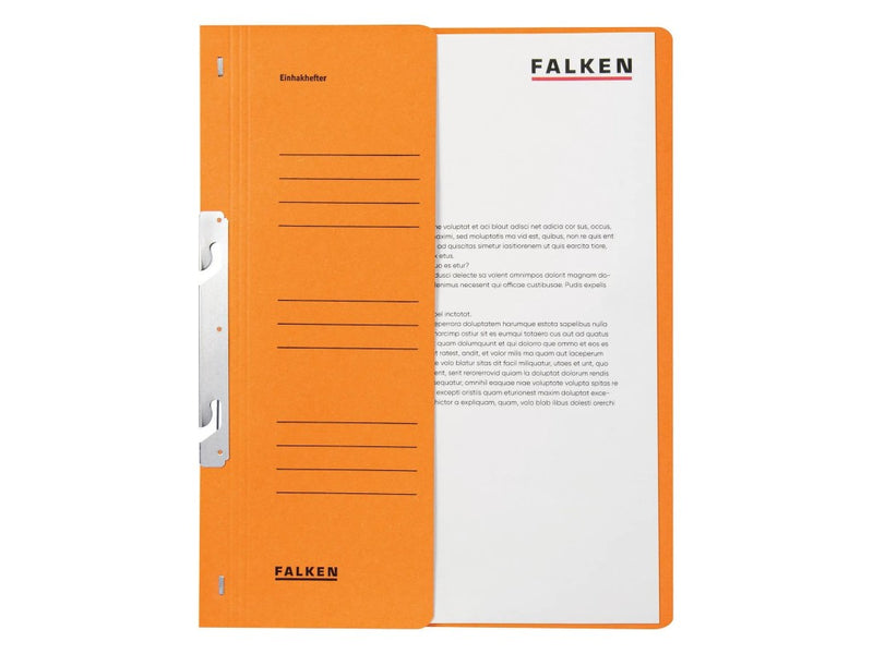 Dosar carton color încopciat 1/2, A4, 250 g/mp, Falken