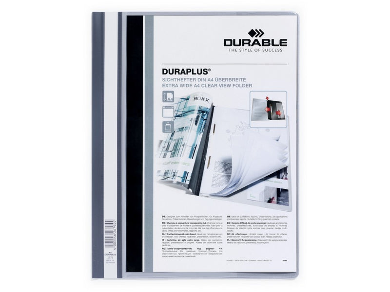 Dosar plastic șină Durable Duraplus