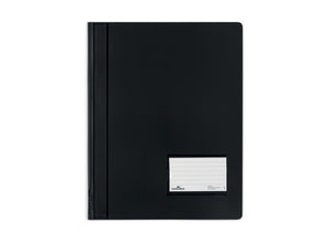 Dosar plastic cu șină cu eticheta Duralux Durable
