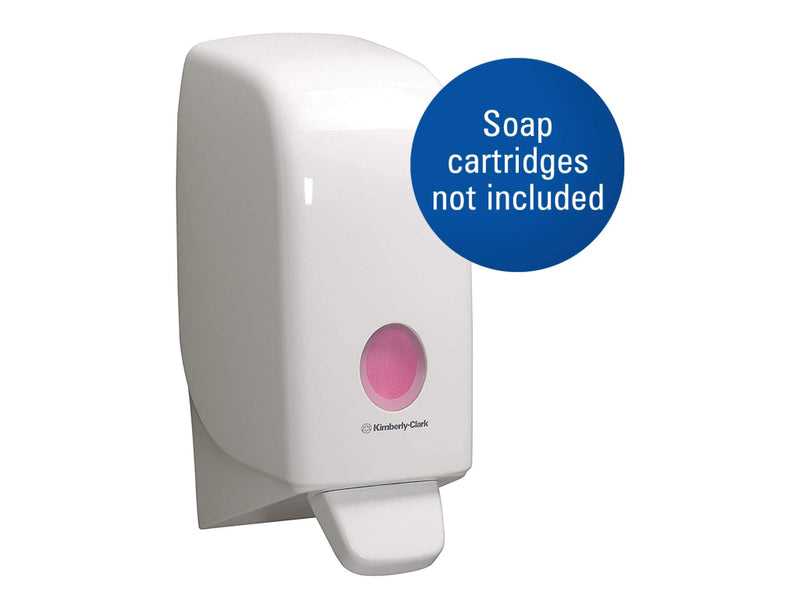 Dozator săpun și spumă Kimberly-Clark Aquarius, alb, 1 l