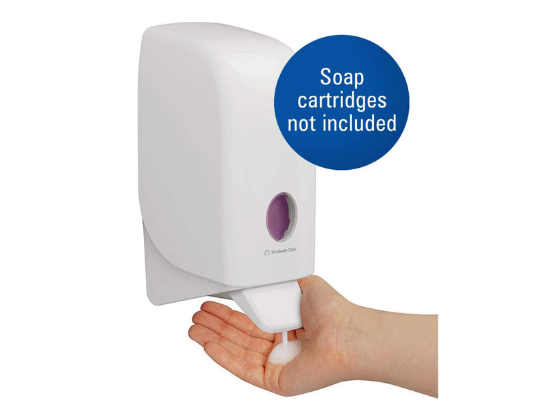Dozator săpun și spumă Kimberly-Clark Aquarius, alb, 1 l