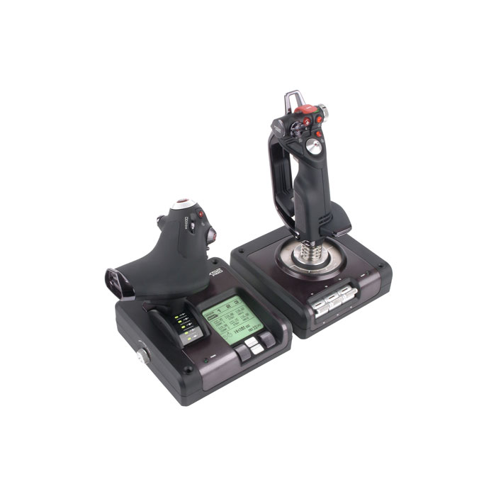 Logitech/Saitek Flight X52 Pro Flight Control Joystick (945-000003)-0