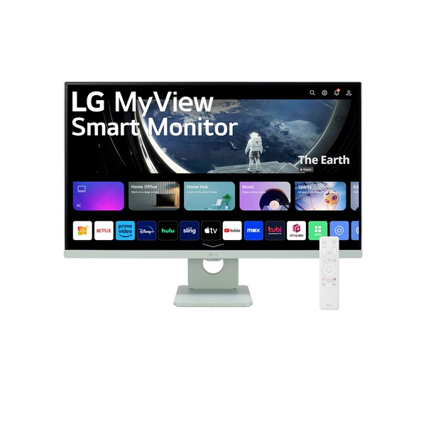 LG Smart IPS monitor 31.5" 32SR50F-G, 1920x1080, 16_9, 250cd/m2, 8ms, 2xHDMI/2xUSB/Bluetooth/AirPlay, hangszóró (32SR50F-G.AEU)-0