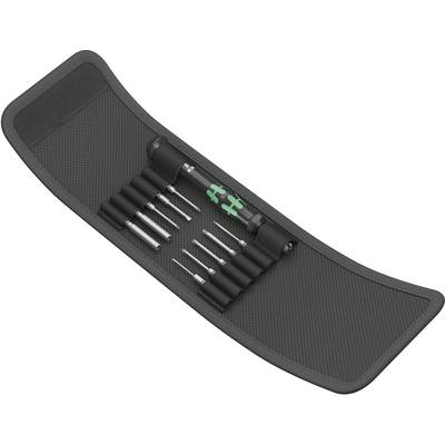 Elektronika- és finommechanika Bit csavarhúzó Wera Kraftform Kompakt Micro 11 Electronics 1 5/32 (4 mm) HIOS, 5/32 (4 mm) Halfmoon 44 mm (05073676001)-0