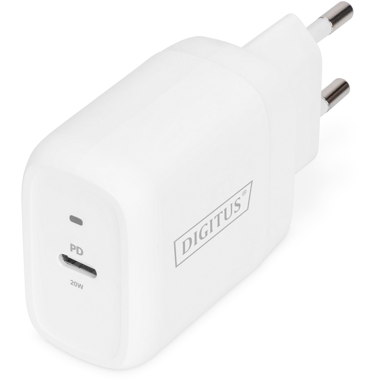 Digitus 1xUSB-C töltőadapter fehér (DA-10196) (DA-10196)-0