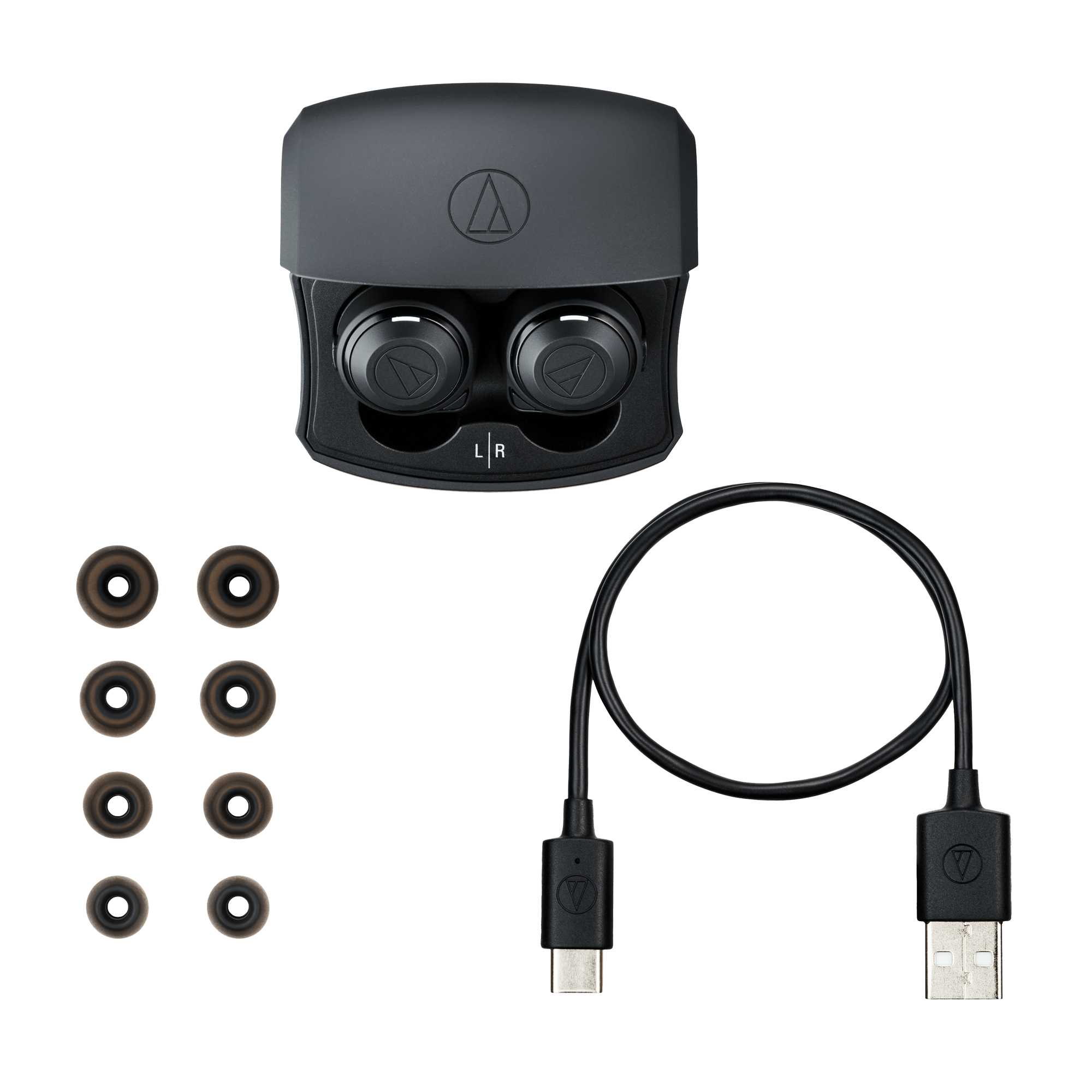 Audio Technica ATH-CKS50TW Wireless Fülhallgató - Fekete (ATH-CKS50TWBK)-0