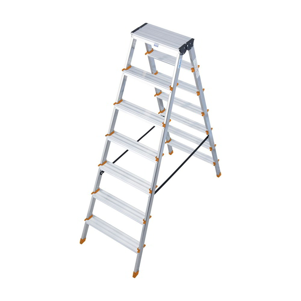 Krause Dopplo 120434 2x7 lépcsőfokos alumínium állólétra (120434)-0