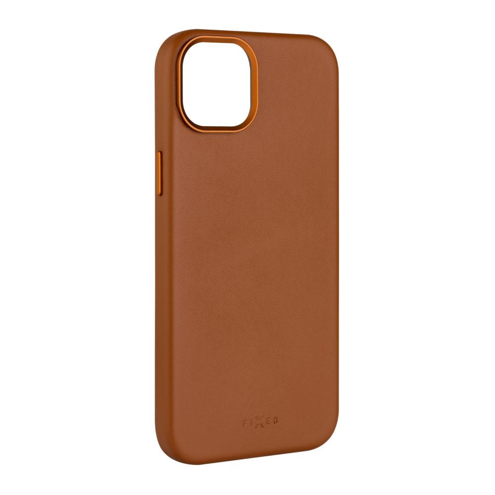 FIXED MagLeather Apple iPhone 15 tok barna (FIXLM-1200-BRW) (FIXLM-1200-BRW)-0