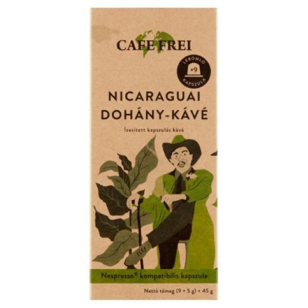 Cafe Frei Nicaraguai dohány kávékapszula 9db (CF1115) (CF1115)-0