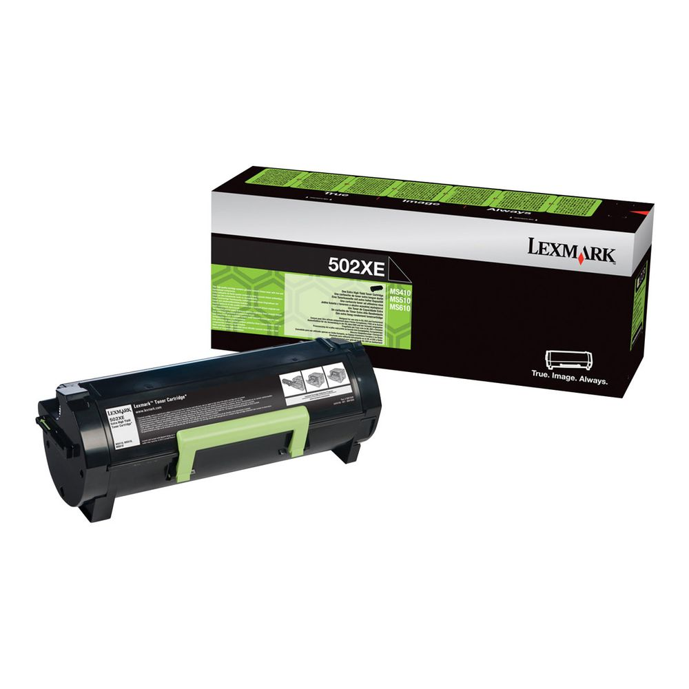 Lexmark 502X - Extra High Yield - black - original - toner cartridge - Lexmark Corporate (50F2X0E)-0
