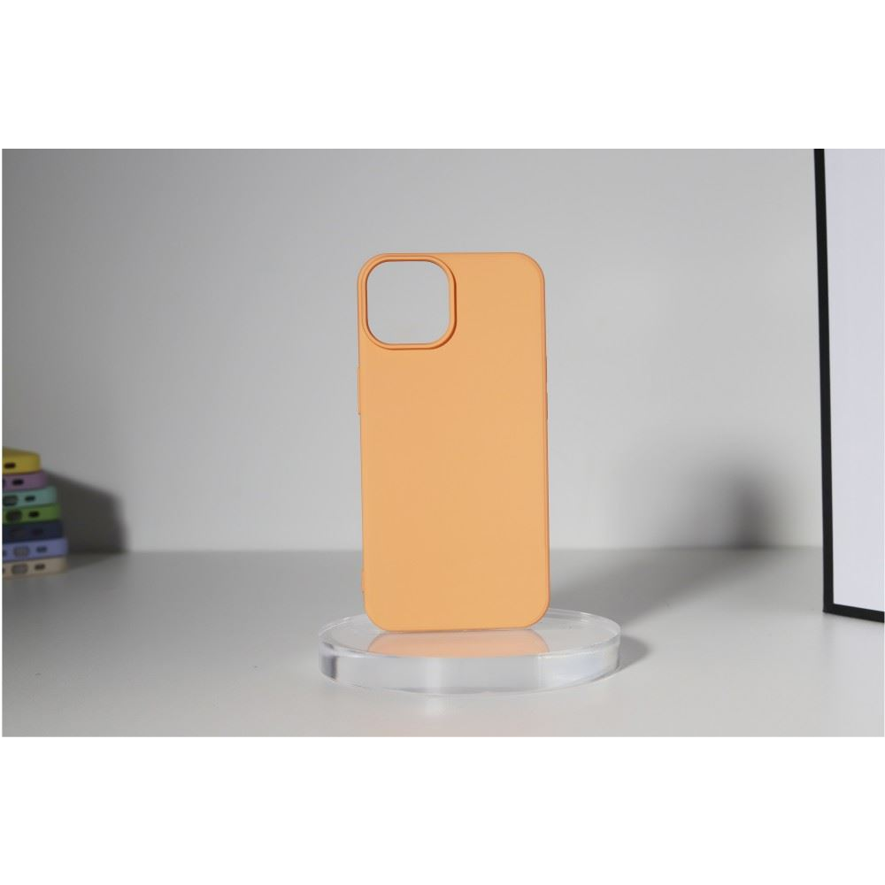 Cellect iPhone 14 Plus premium szilikon tok narancssárga (CEL-PREM-IPH1467M-O) (CEL-PREM-IPH1467M-O)-0