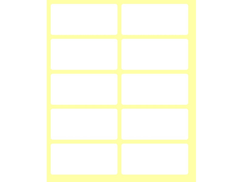 Etichete plic 56 x 26 mm 100/set