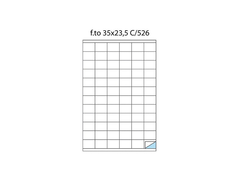 Etichete 72/A4 35 x 23,5 100/cutie