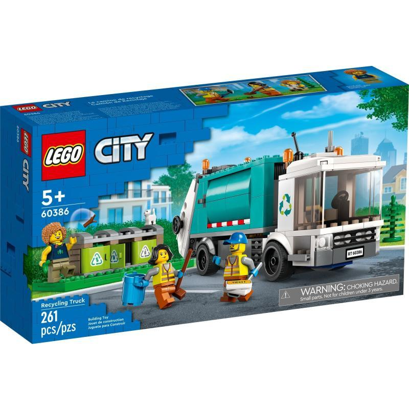 LEGO City - Szelektív kukásautó (60386)-0