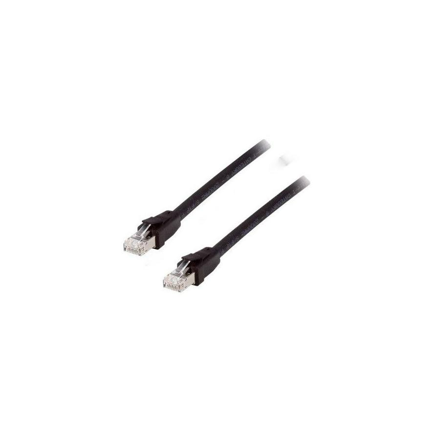 Equip Patchkabel Cat8.1 S/FTP 2xRJ45 3.00m schwarz LSZH (608052)-0