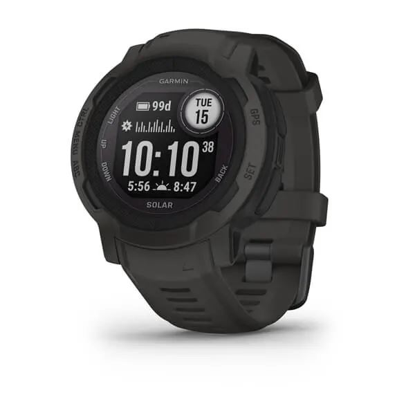 Garmin Instinct 2 Solar okosóra Graphite (010-02627-00) (010-02627-00)-0