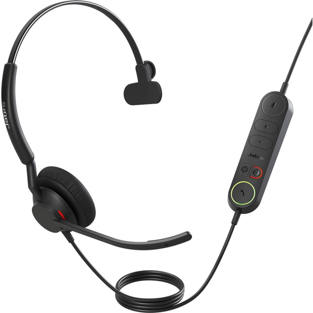 Jabra Engage 40 Inline Link Mono USB-A UC headset (4093-419-279) (4093-419-279)-0