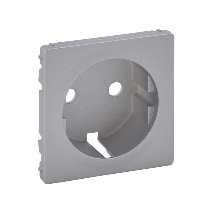 Legrand Valena Life InMatic Alumínium 2P+F csatlakozóaljzat burkolat (755202)-0