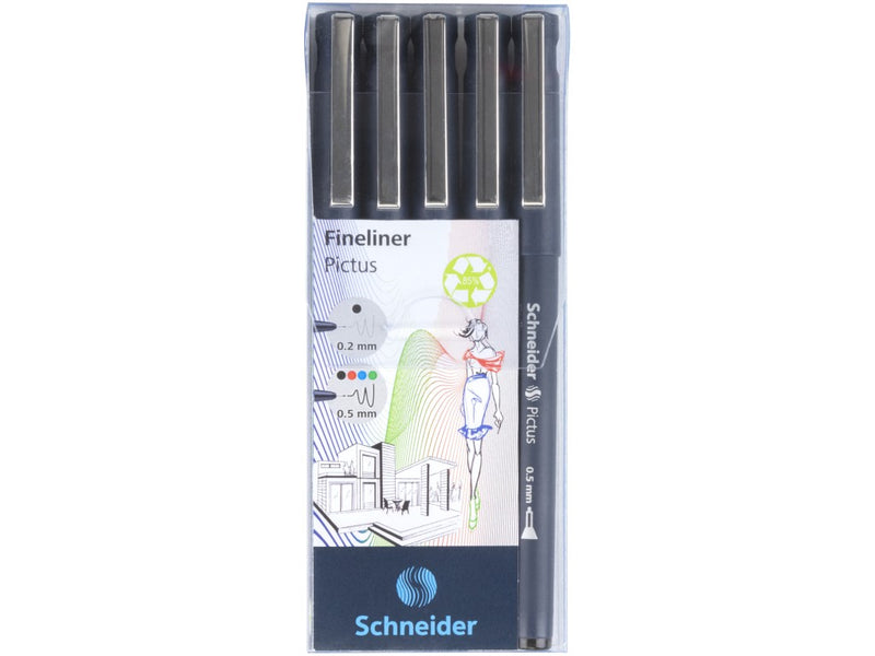 Liner Pictus Schneider 5 buc/portofel
