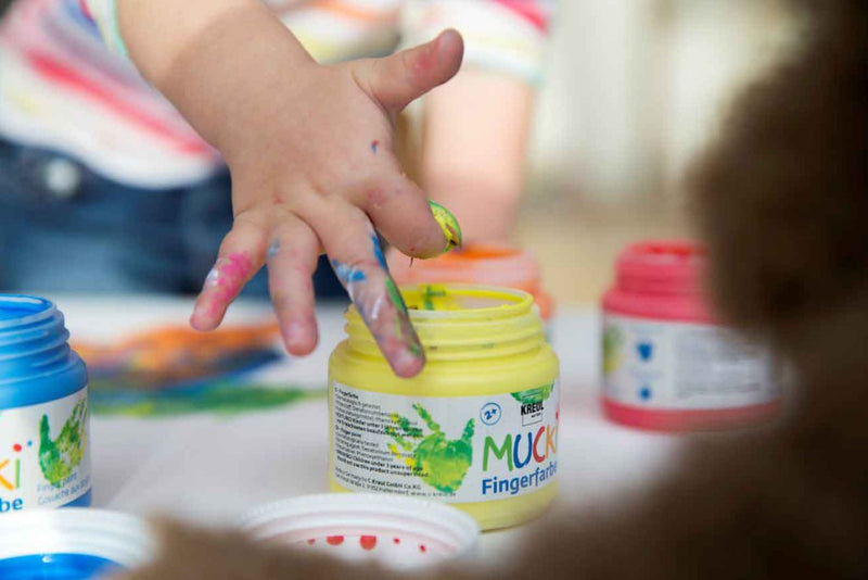 Finger Paint Mucki 150 ml 4/set