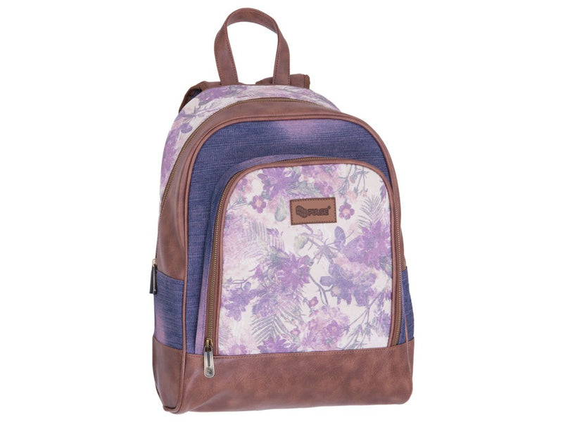Ghiozdan Pulse Jeans Floral