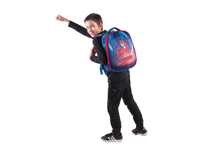 Ghiozdan Pulse Anatomic Cube Superhero 122164