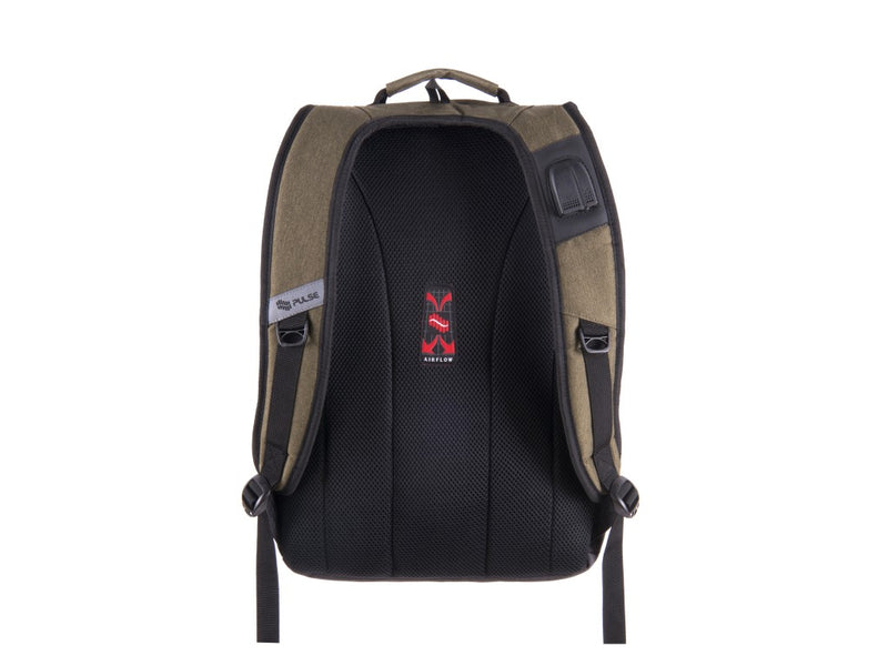 Ghiozdan Pulse Bicolor Olive Green 122250