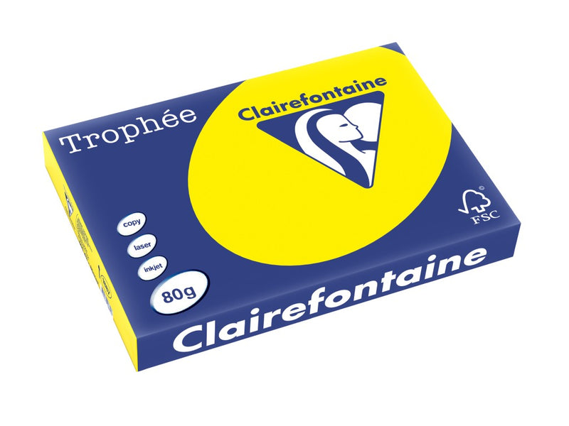 Hârtie A3 80 g/mp color intens 500/top Clairefontaine