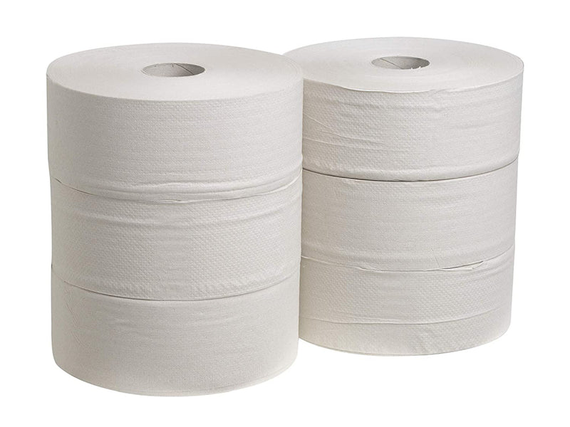 Hârtie igienică, Kimberly-Clark, Jumbo, 1 strat, 525 m, natur, 6 role/set
