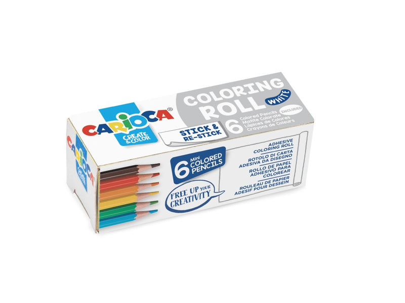 Hârtie mini coloring roll Carioca 85 x 10 cm