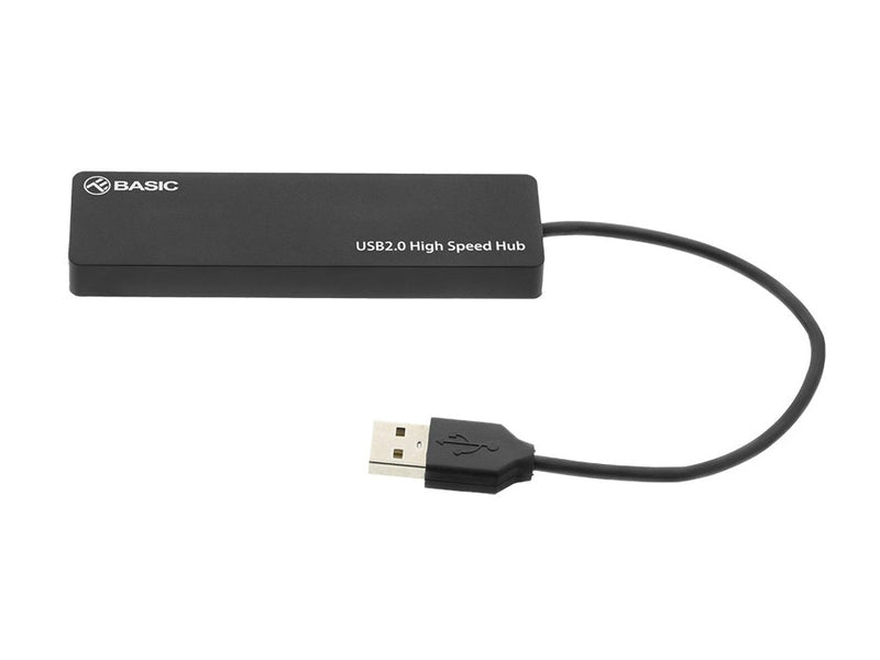 Hub USB 2.0 Tellur Basic, 4 porturi, negru