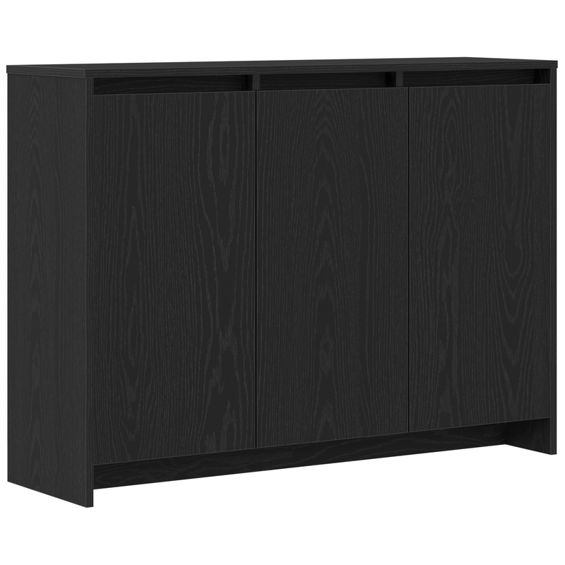 Bufet Negru 102 x 29.5 x 75 cm Lemn prelucrat