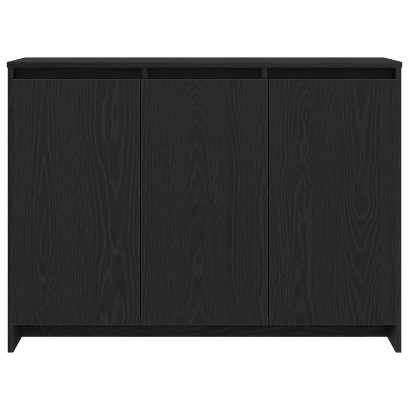 Bufet Negru 102 x 29.5 x 75 cm Lemn prelucrat