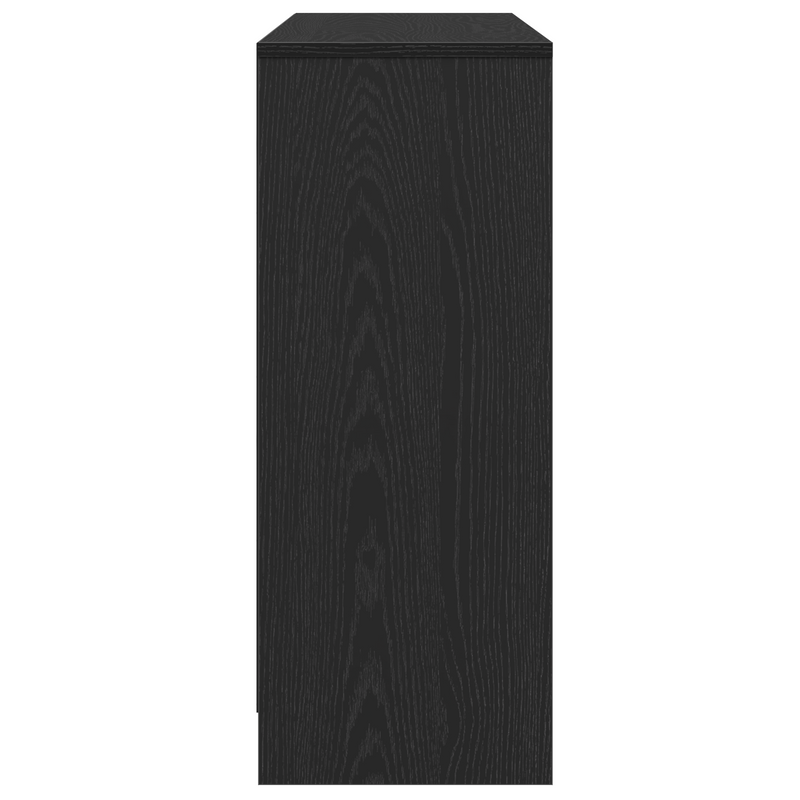 Bufet Negru 102 x 29.5 x 75 cm Lemn prelucrat