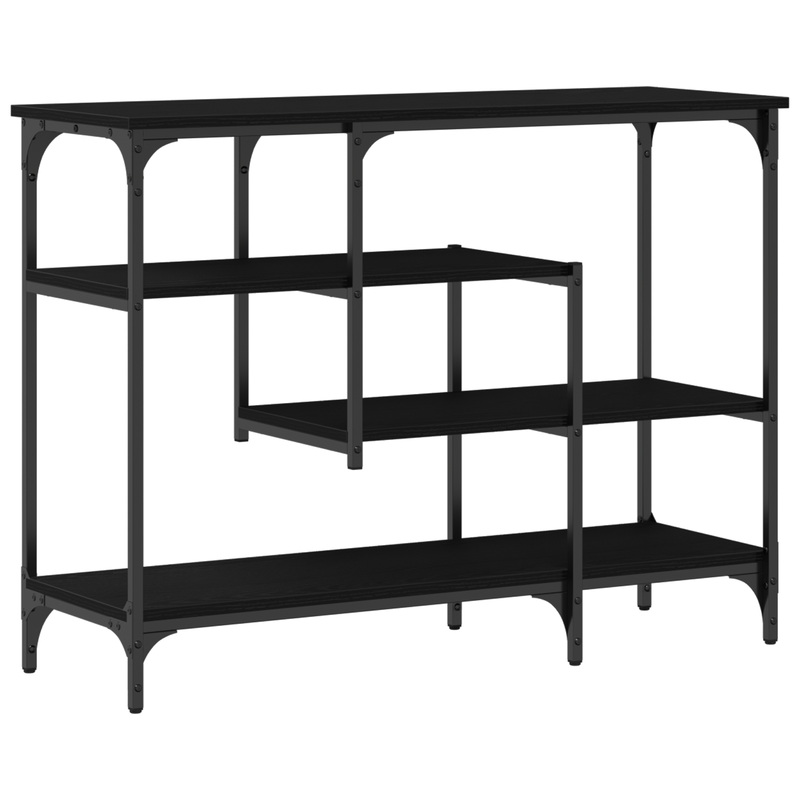 Masă de Consolă Stejar negru 100 x 35 x 75 cm