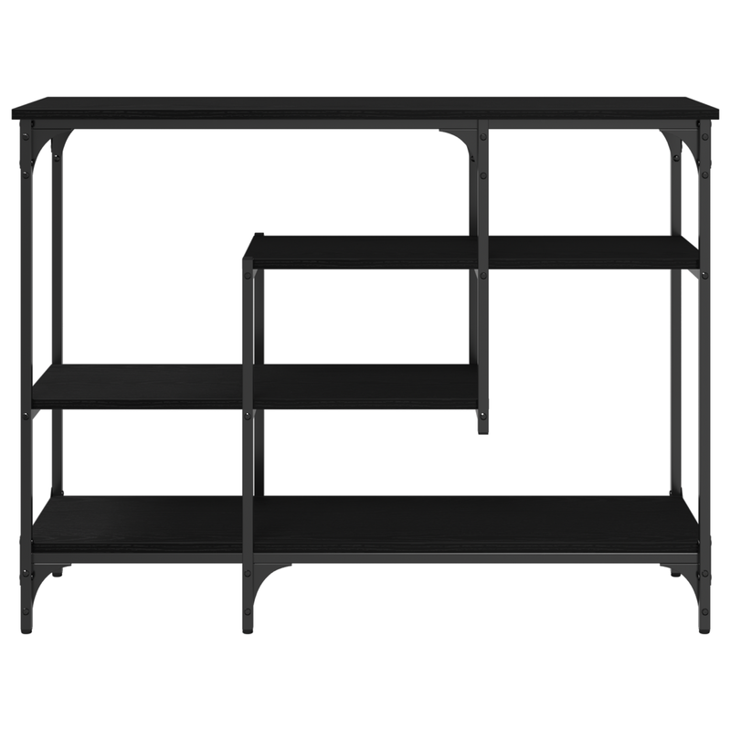 Masă de Consolă Stejar negru 100 x 35 x 75 cm