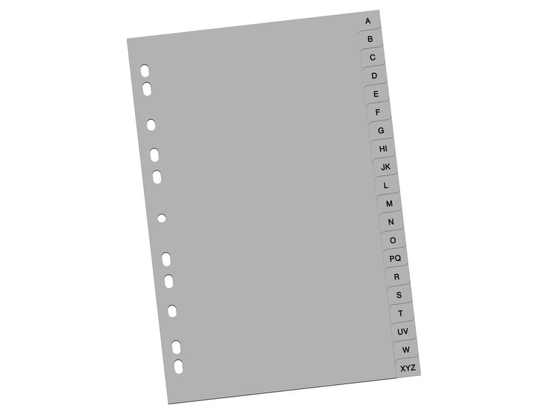 Index plastic A-Z