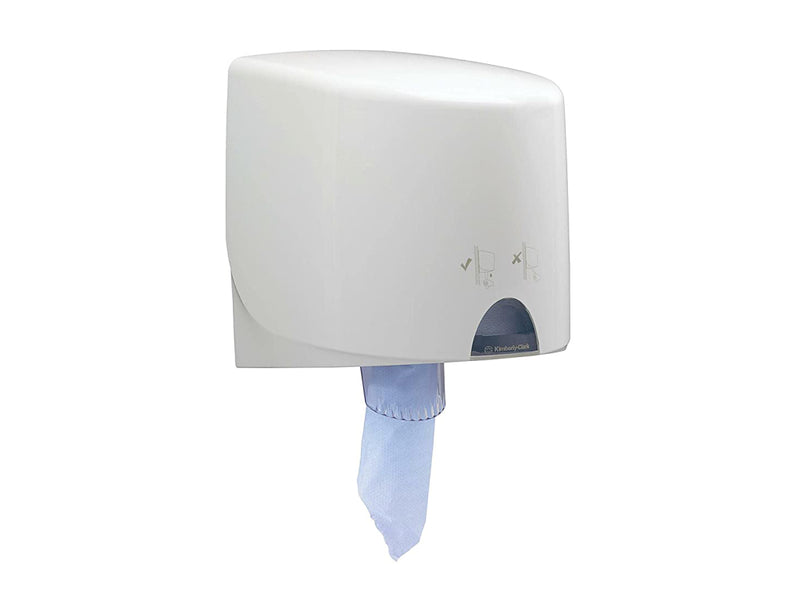 Lavetă L10 derulare centrală, Food&Hygiene, 1 strat, albastru, 800/rolă, 304 m/rolă, 6 role/set