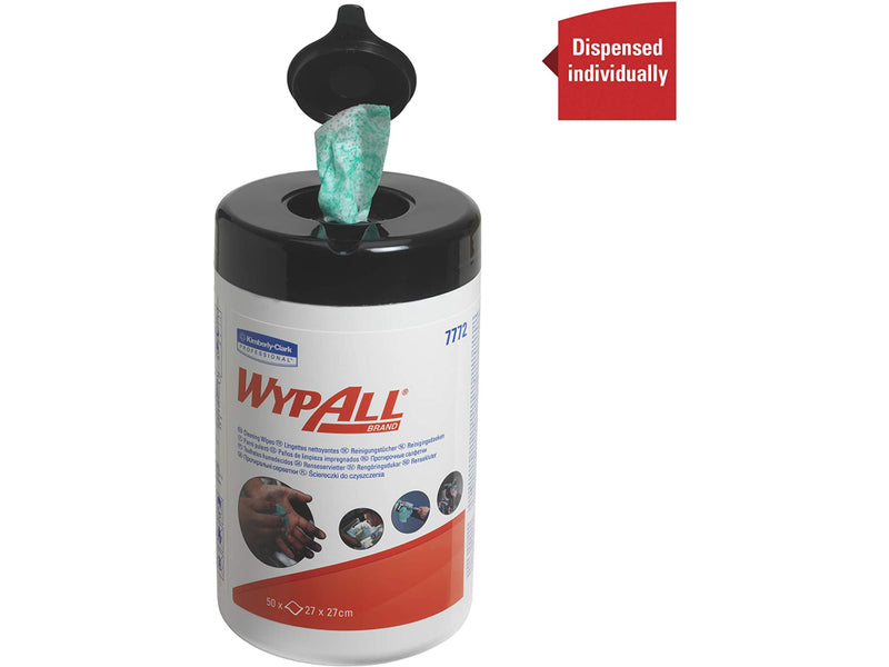 Lavete verzi WypAll Kimberly-Clark 50/cutie, 6 cutii/set