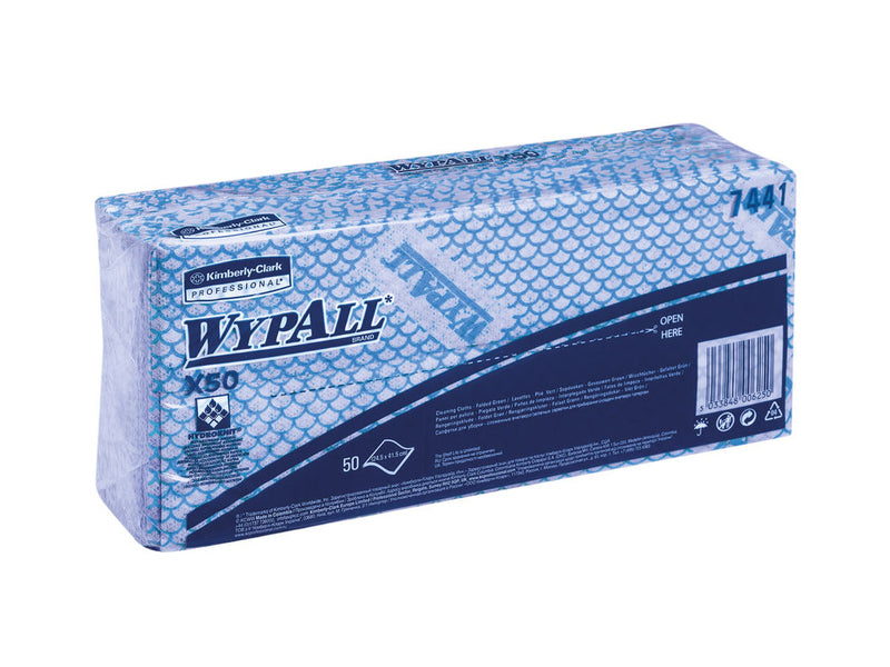 Lavete Kimberly-Clark WypAll X50, 50 buc/set