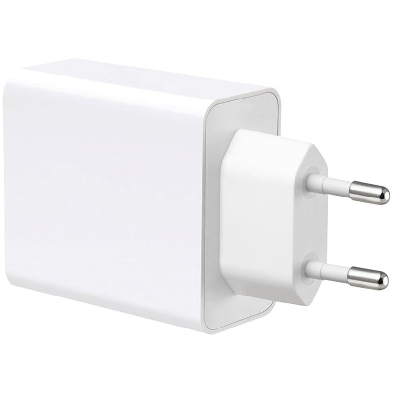 Lemontti Incarcator Retea GaN Fast Charge 45W 1 x PD Type-C + 1 x USB-A Quick Charge 3.0 Alb