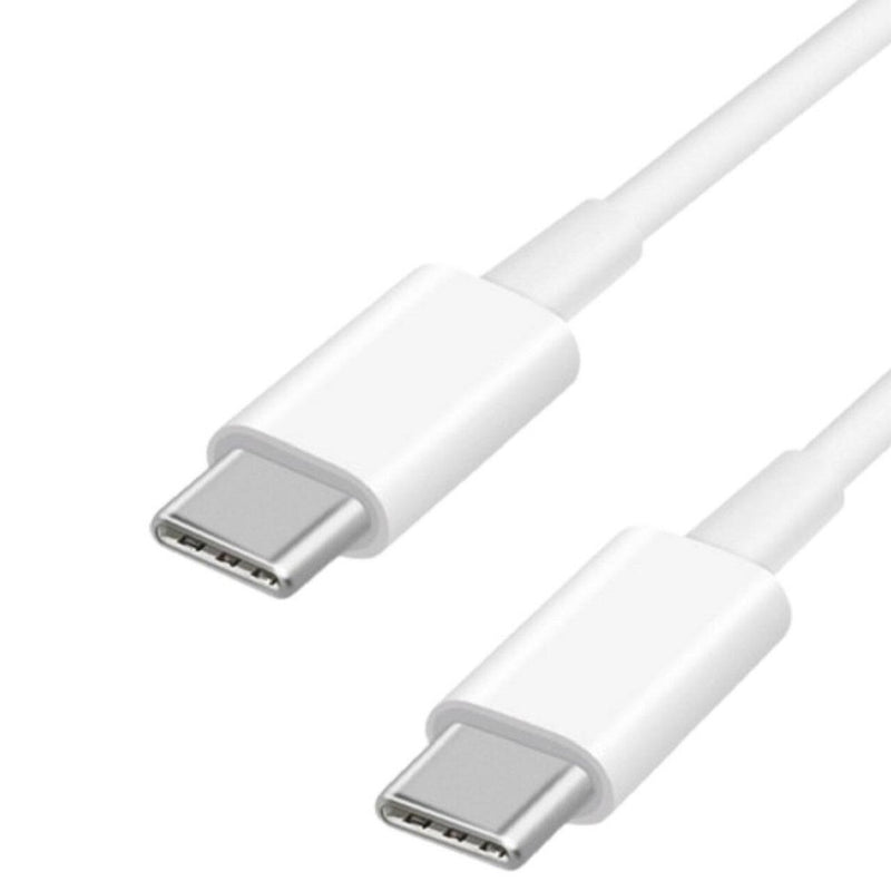 Lemontti Set Incarcator Retea Fast Charge 20W 1 x PD Type-C + 1 x USB-A Quick Charge 3.0 si cablu Type-C-Type-C 20W 1m Alb