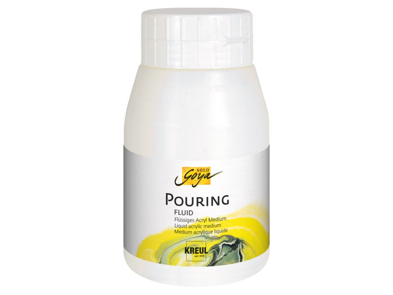 Lichid pentru fluidizarea vopselelor acrilice Kreul Pouring 500 ml