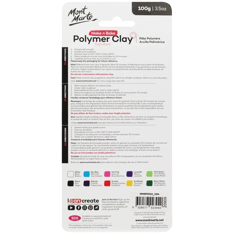 Lut polimeric color Mont Marte 100g