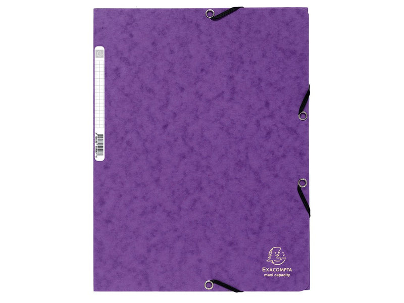 Mapă carton cu elastic Exacompta