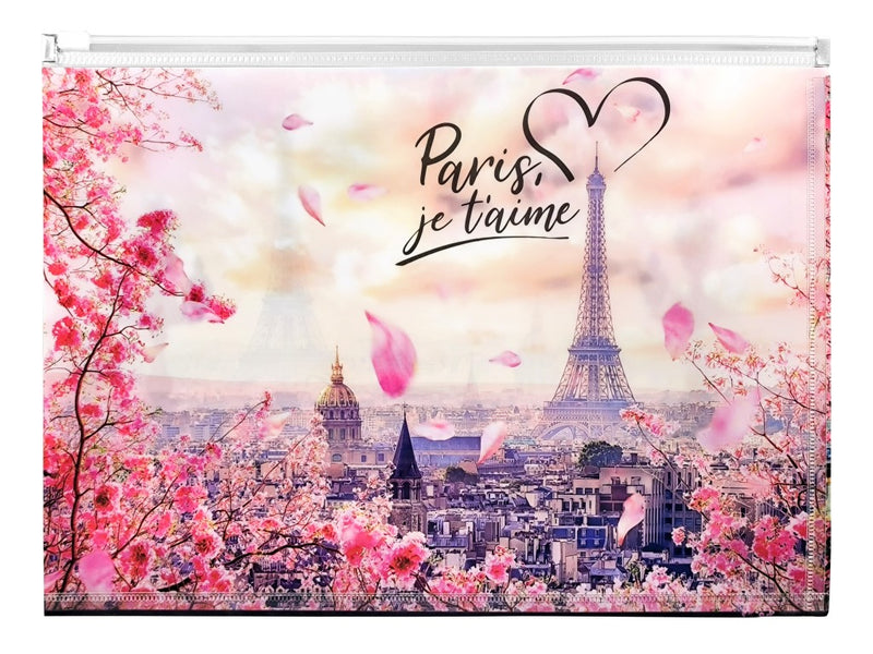 Mapă personalizată cu fermoar A4 PP Panta Plast