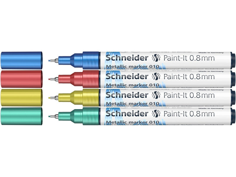 Marker metalic Schneider Paint-It 010 0,8 mm 4 buc/set2