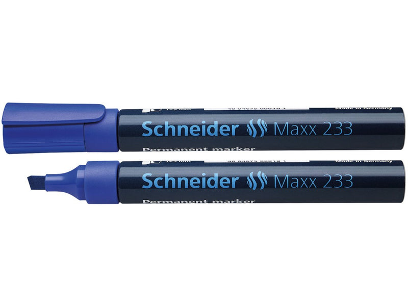 Marker permanent vârf teșit 1-5 mm Schneider 233
